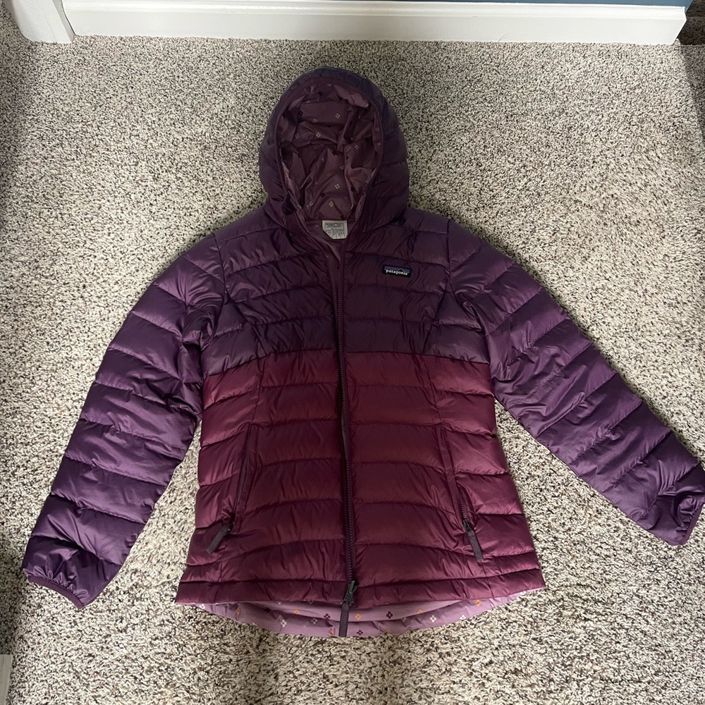 Patagonia purple puffer